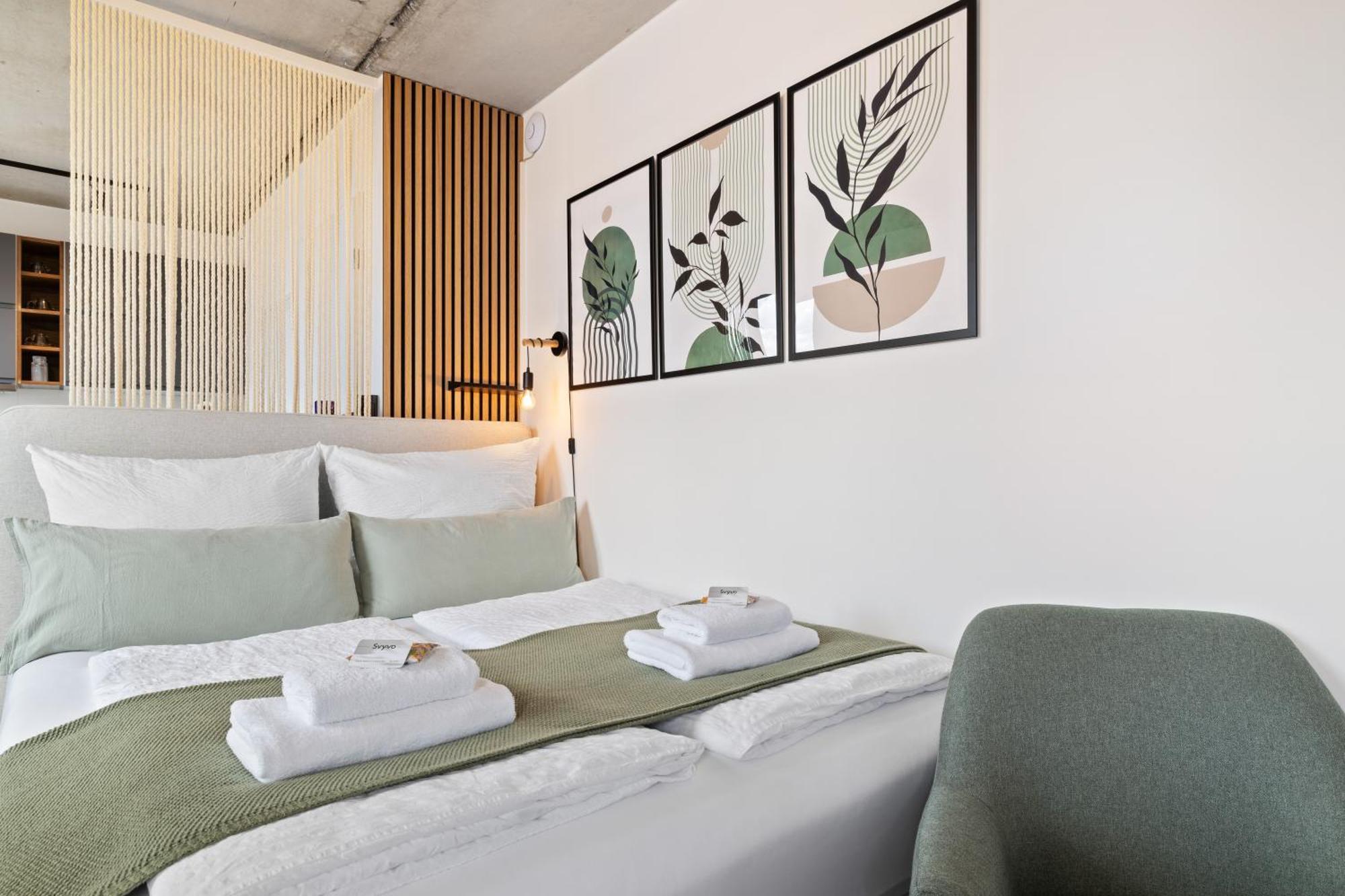 Svyvo Cologne - Serviced Apartments Ehrenfeld Rum bild