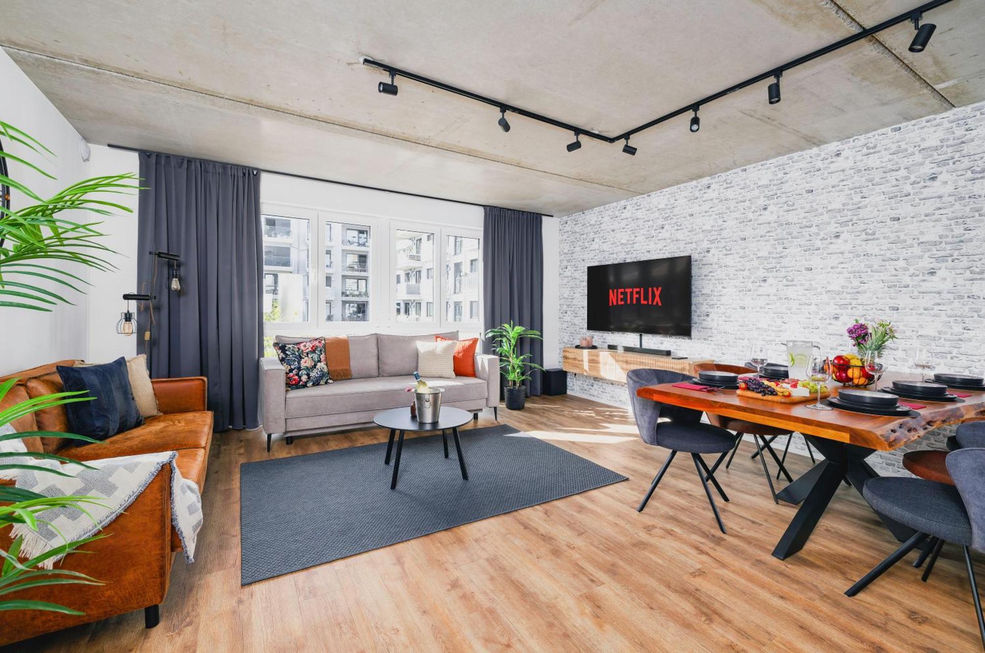 Svyvo Cologne - Serviced Apartments Ehrenfeld Rum bild