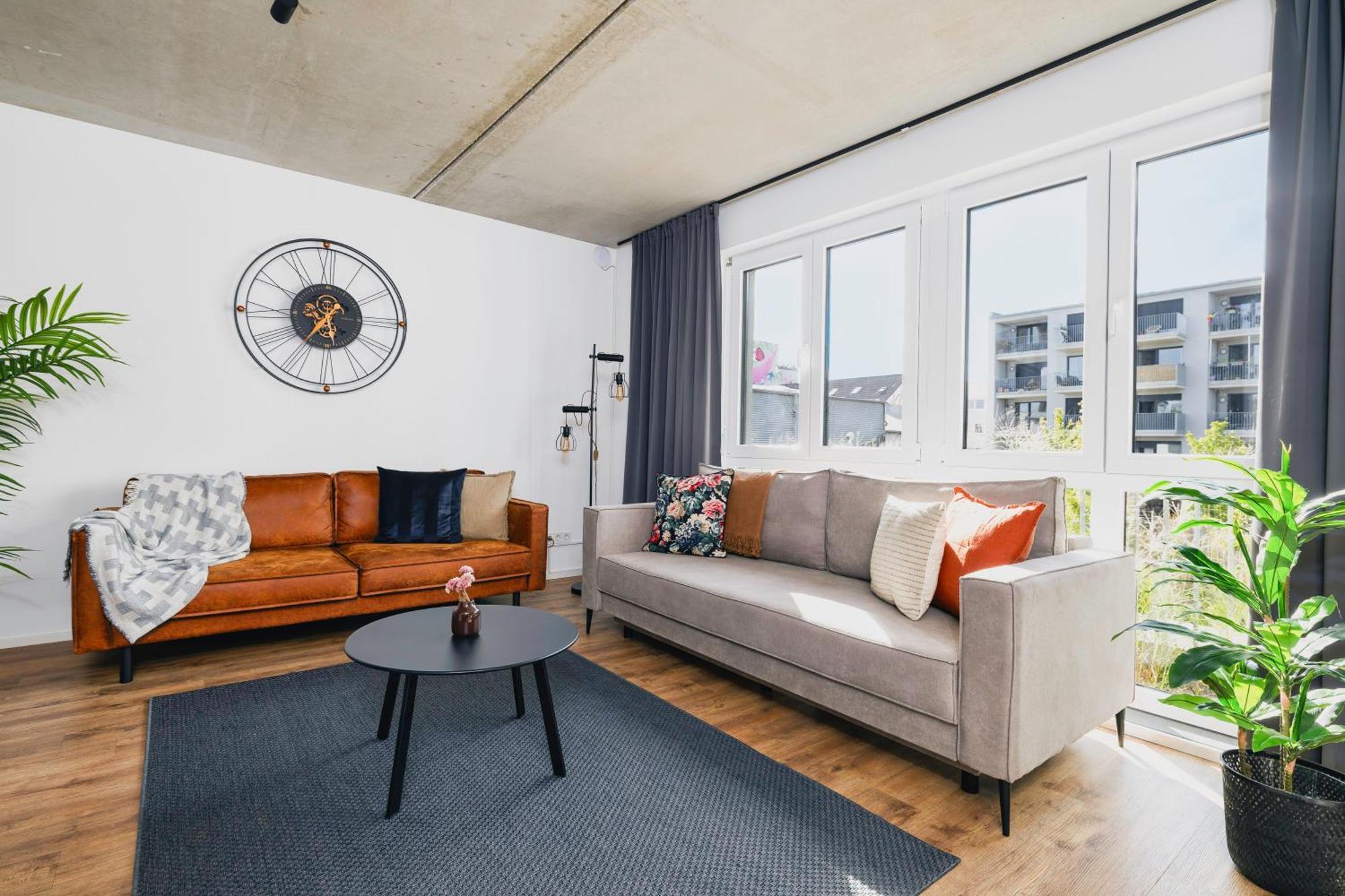 Svyvo Cologne - Serviced Apartments Ehrenfeld Rum bild