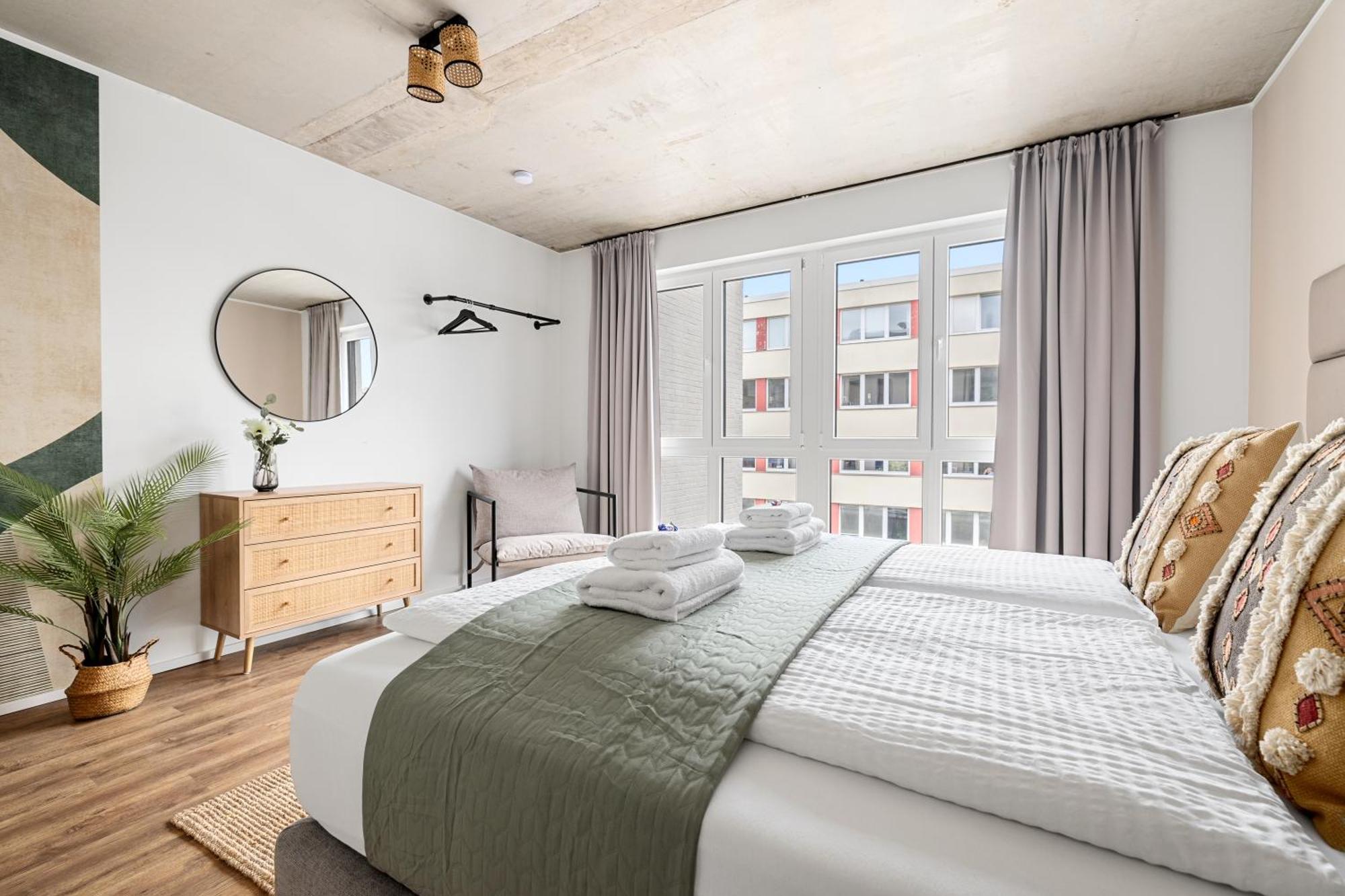 Svyvo Cologne - Serviced Apartments Ehrenfeld Rum bild